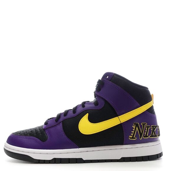 Nike Dunk High Premium EMB Lakers Black Purple Mens Size 11.5 DH0642-001 main image 6